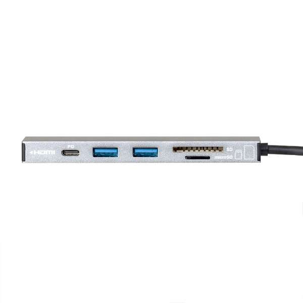 mUSB-C IXX J[hXbg2 / HDMI / USB-A2 / USB-CnUSB PDΉ 100W hbLOXe[V Vo[ UD-C01SSL [USB Power DeliveryΉ]_2