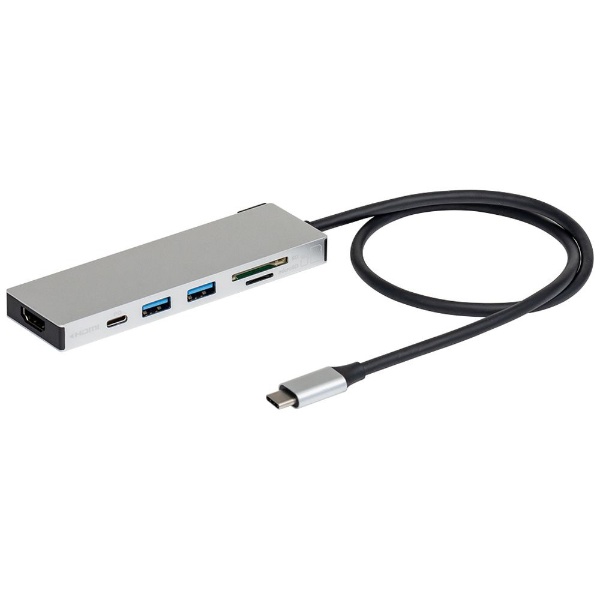 Surface Pro 7用［USB-C / USB-A オス→メス カードスロットｘ2 / HDMI