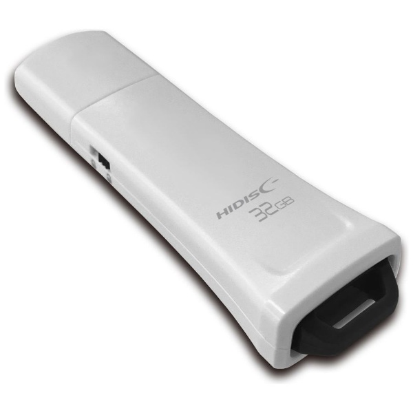 USBメモリ (Mac/Windows) ホワイト HDLUF135C32G3 [32GB /USB TypeA /USB3.2 /キャップ式]