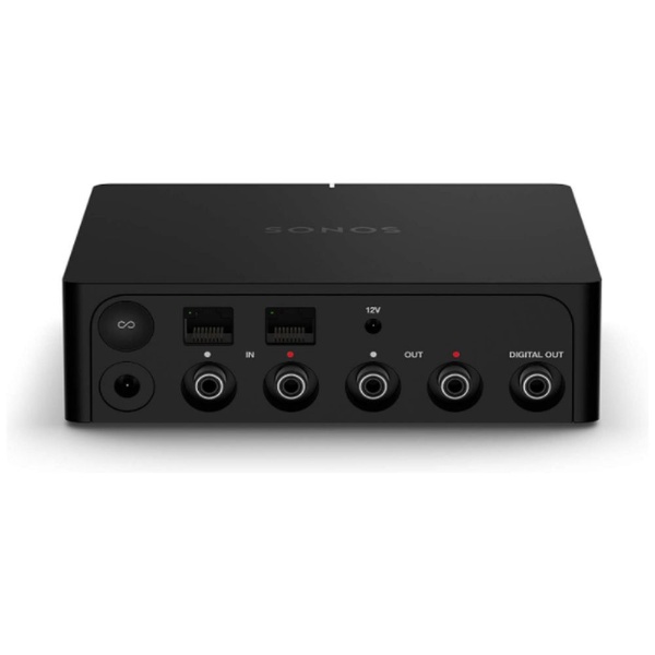 ネットワークオーディオストリーマー Sonos Port ブラック PORT1JP1BLK