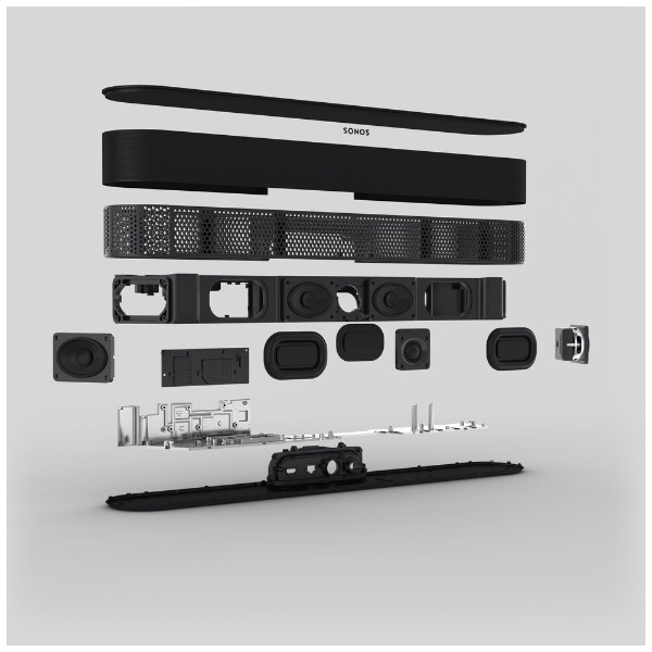 ビックカメラ.com - コンパクトスマートサウンドバー Sonos Beam(Gen2) ブラック BEAM2JP1BLK [Wi-Fi対応  /DolbyAtmos対応]