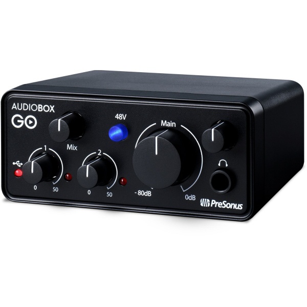 24Bit 96kHz USB-Cオーディオ・インターフェース AudioBoxGO