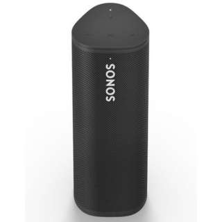 WiFiスピーカー Sonos Roam ブラック ROAM1JP1BLK [防水 /Bluetooth対応 /Wi-Fi対応]