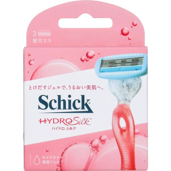 Schick（シック）ハイドロシルク 替刃 3コ入 つるつる肌 シック
