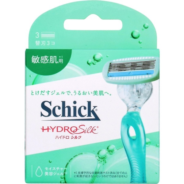 Schick（シック）ハイドロシルク 敏感肌用 替刃 3コ入 敏感肌用 シック｜Schick 通販