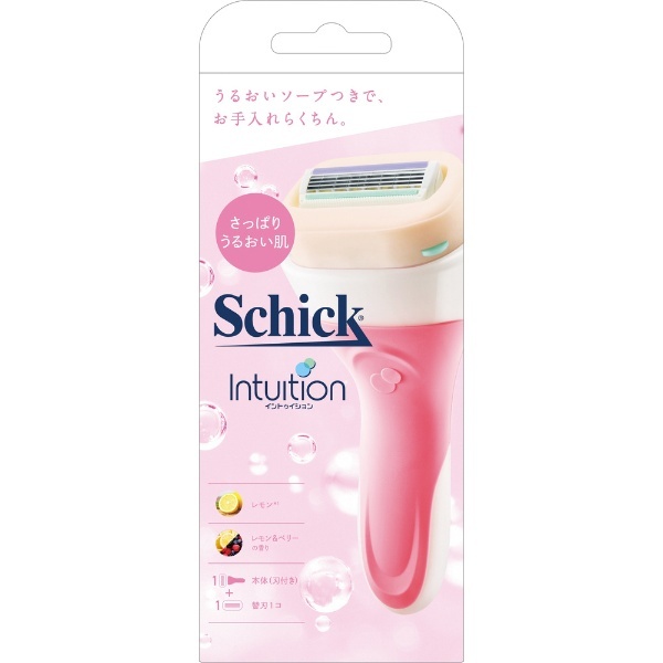 Schick（シック）イントゥイション さっぱりうるおい肌 ホルダー 本体（刃付き）＋替刃1コ さっぱりうるおい肌 シック｜Schick 通販 