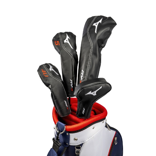 MIZUNO ゴルフセット 12本 ゴルフボール付き カバー ケース付き