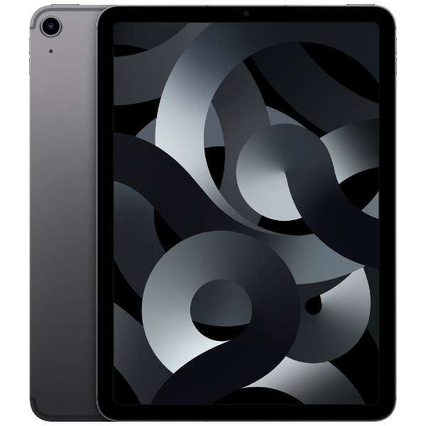 [无SIM] iPad Air(第5代)Apple M1 10.9型Wi-Fi+Cellular型号库存：256GB双重SIM(nano-SIM和eSIM)MM713J/A空间灰色_1