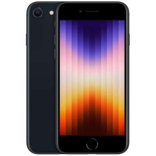 [无SIM] iPhone ＳＥ(第3代)A15 Bionic 4.7型库存：64GB双重SIM(nano-SIM和eSIM)MMYC3J/A午夜