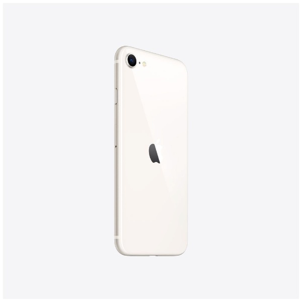 iPhoneSE 第3世代 64GB 白 SIMフリー 【フィルム＆ケース付】スター