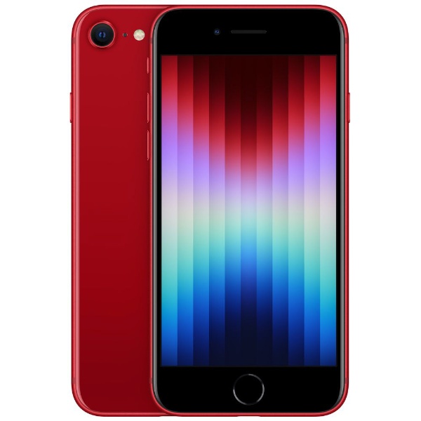 大きな取引 iPhoneSE 第2世代　128GB 赤　レッド　iFaceケース付き スマートフォン本体