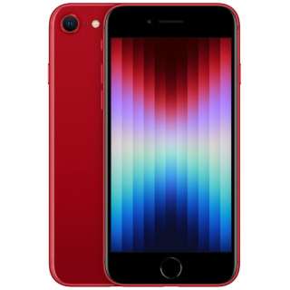 [无SIM] iPhone ＳＥ(第3代)A15 Bionic 4.7型库存：64GB双重SIM(nano-SIM和eSIM)MMYE3J/A(PRODUCT)RED