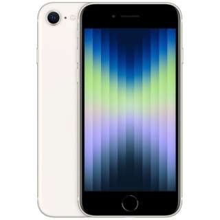 [无SIM] iPhone ＳＥ(第3代)A15 Bionic 4.7型库存：256GB双重SIM(nano-SIM和eSIM)MMYK3J/A星光