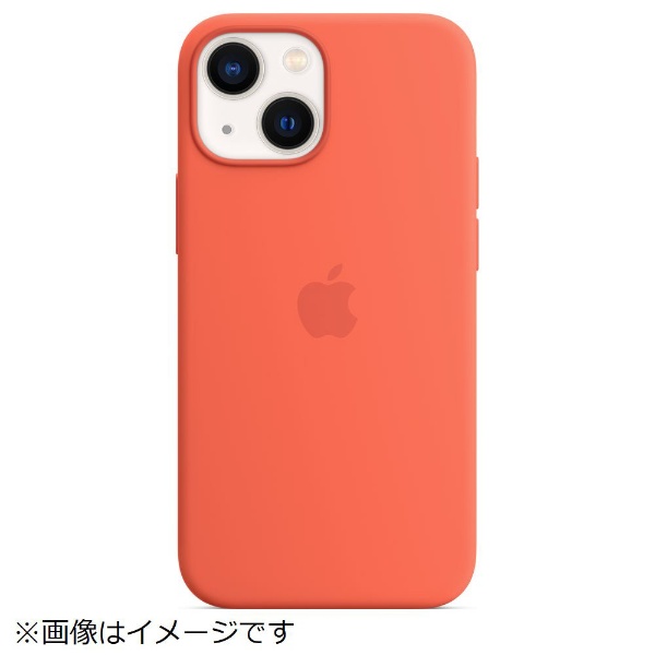 純正】MagSafe対応 iPhone 13 mini シリコーンケース ユーカリ MN5Y3FE 