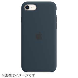 【純正】iPhone SE（第3・2世代）4.7インチ シリコーンケース アビスブルー MN6F3FE/A