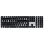 [纯正]供键盘[日本語(JIS)]Apple硅搭载Mac型号使用的Touch ＩＤ搭载Magic Keyboard(有数字辅助键盘)黑色MMMR3J/A[无线/Bluetooth]