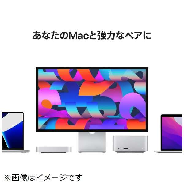 Apple Studio Display - WKX - Xƍ𒲐łX^h MK0Q3J/A [27^ /5K(5120~2880j /Ch]_8