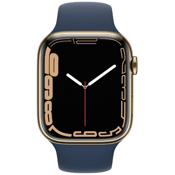 Apple Watch Series 7ステンレスケース ゴールド BT99％