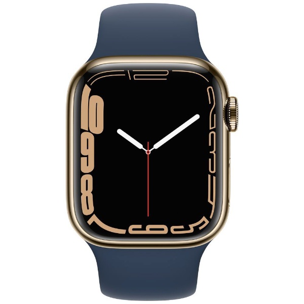 Apple Watch Series 7（GPS + Cellularモデル）- 41mmゴールド 