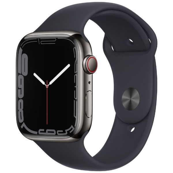 Apple Watch Series 7（GPS + Cellularモデル）- 45mmグラファイト