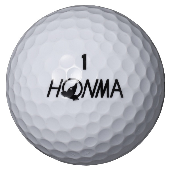 ゴルフボール HONMA D1ボール《1ダース(12球)/ホワイト》BT2201 【返品交換不可】