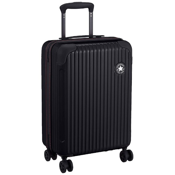 機内持込サイズ スーツケース ジッパーキャリー 静音キャスター ハードケース（約32L） CONVERSE（コンバース） ブラック  [TSAロック搭載] 日本ニューバッグ・チェン｜NNC 通販
