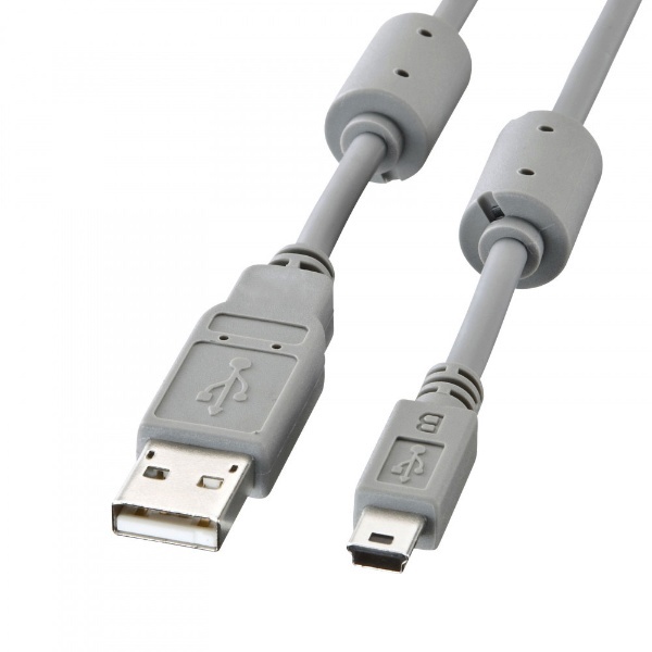 USB-A ⇔ mini USBケーブル [転送 /0.3m /USB2.0] KU-AMB503K サンワサプライ｜SANWA SUPPLY 通販 