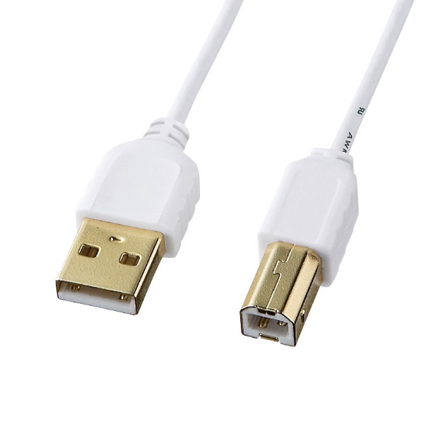 USB-A  USB-B֥ [0.5m /USB2.0] ˺ ۥ磻 KU20-SL05WK