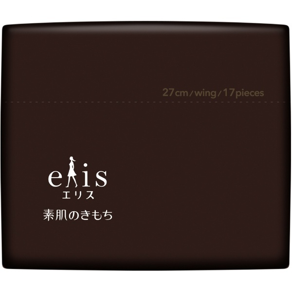 elis（エリス）素肌のきもち超スリム シンプルデザイン（特に多い昼用）羽つき 27cm 17枚 大王製紙｜Daio Paper 通販 