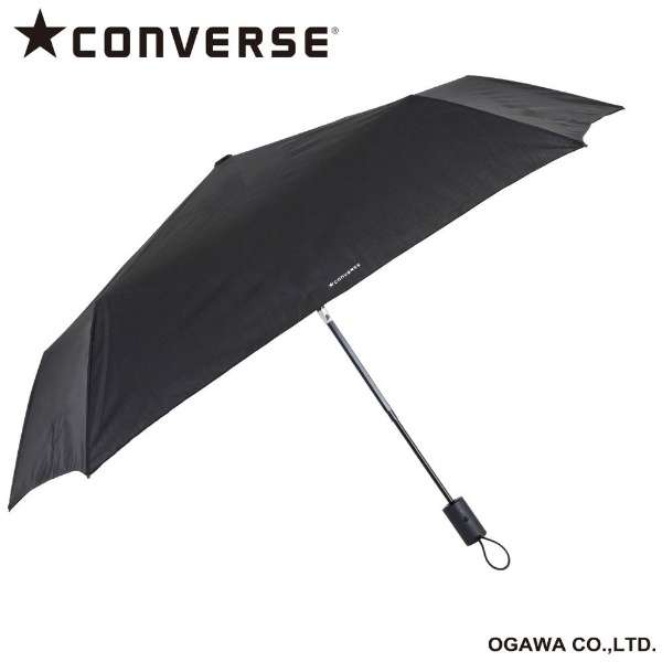 自动开闭式折叠伞CONVERSE(匡威)黑色CON-LT-55WJ-1[雨伞/女士/55cm]_1