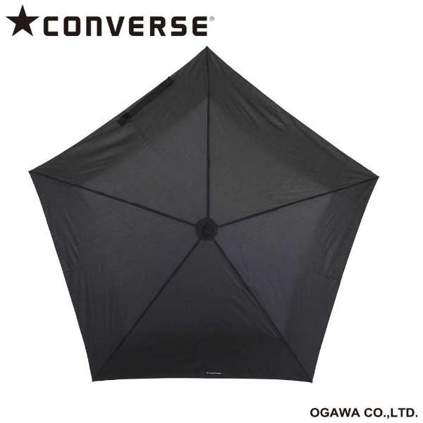 自动开闭式折叠伞CONVERSE(匡威)黑色CON-LT-55WJ-1[雨伞/女士/55cm]_3