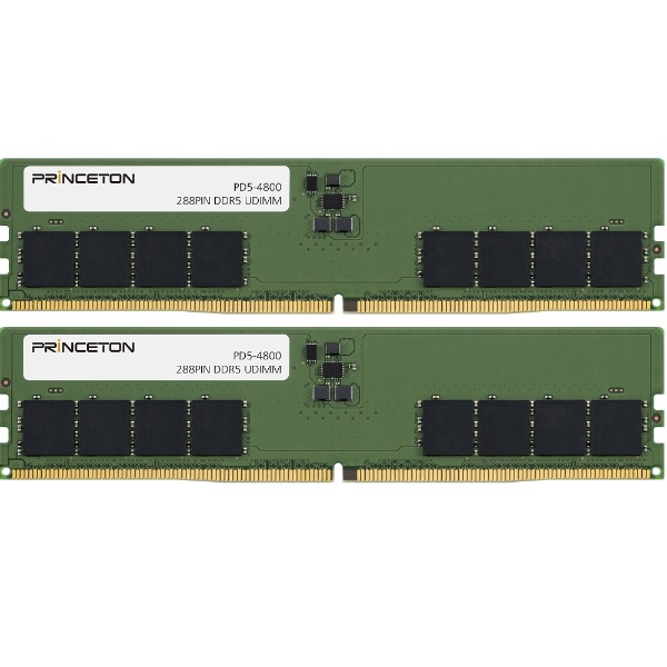 増設メモリ デスクトップPC用 PD5-4800-8GX2 [DIMM DDR5 /8GB /2枚]