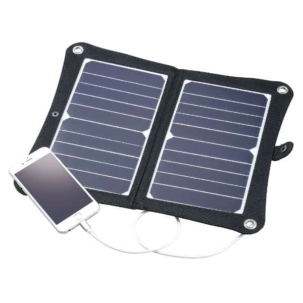 折叠式手提式太阳能充电器10W_1