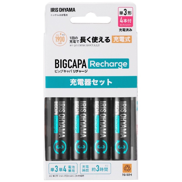 BIGCAPA Recharge Ŵ糧å ñ34 BCR-SC3MH/4S [Ŵ+ /ñ34 /ñ3 ñ4]