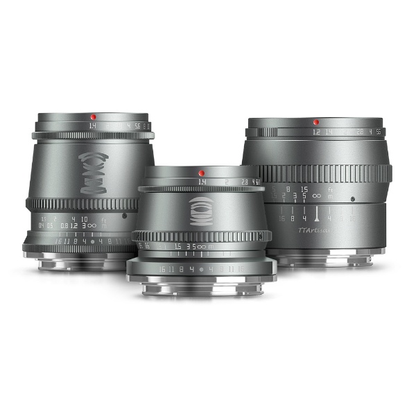 TTArtisan レンズ3本セット (17mm f/1.4 C ASPH) (35mm f/1.4 C) (50mm