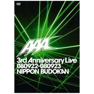 AAA/ AAA 3rd Anniversary Live 080922-080923 { ʏ yDVDz