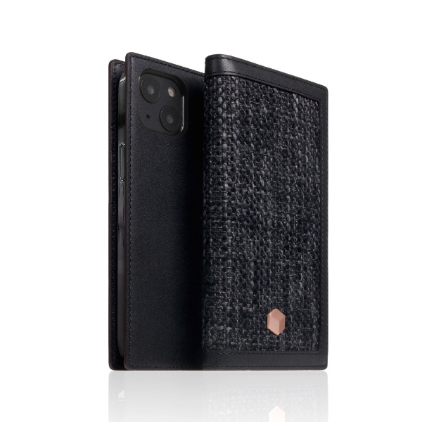 Edition Calf Skin Leather Diary for iPhone 13 Pro オレンジ SLG 