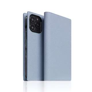 Full Grain Leather Case for iPhone 13 Pro浅蓝色ＳＬＧ Design蓝色SD22127i13PPB