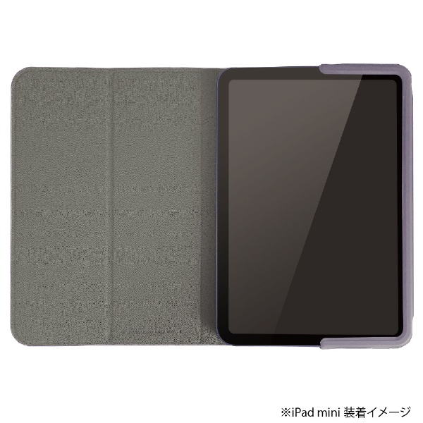 iPad mini（第6世代）用 エアリーカバー パープル TBC-IPM2106PUR 