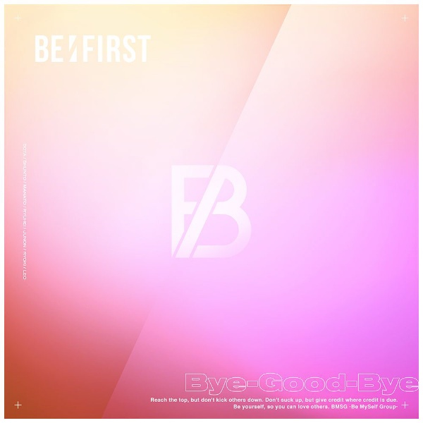 BE：FIRST/ Bye-Good-Bye 初回生産限定 【CD】 エイベックス
