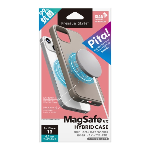 iPhone 13 MagSafeб ݥϥ֥åɥ ١ Premium Style ١ PG-21KMGPT02BE