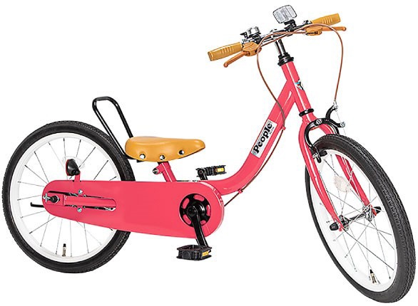 18型 子供用自転車 ケッターサイクルII(ラズベリー/対象年齢：4歳から・適応身長：約100cm～130cm) YGA345  【組立商品につき返品不可】【2022年モデル】