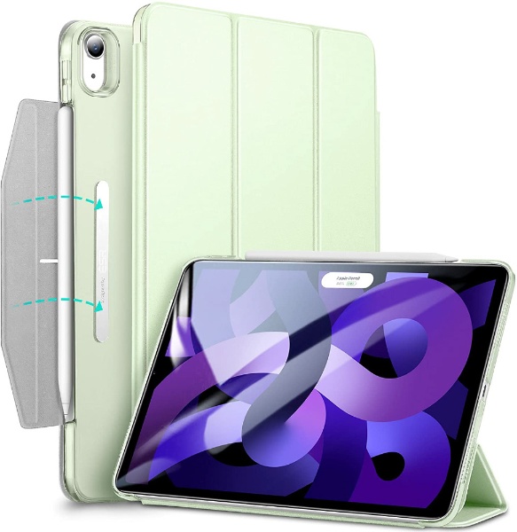 10.9インチ iPad Air（第5/4世代）用 Ascend 三つ折りケース ミント