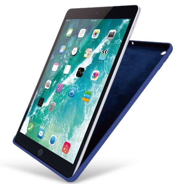10.2インチ iPad（第9/8/7世代）用 ハイブリッドシリコンケース ネイビー TB-A21RSCHNV エレコム｜ELECOM 通販 