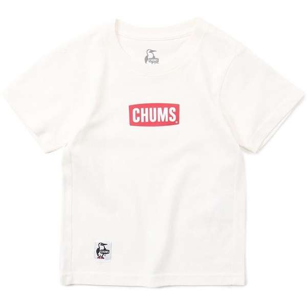 LbY~j`XSTVc Kids Mini CHUMS Logo T-Shirt(LTCY/White) CH21-1216_1
