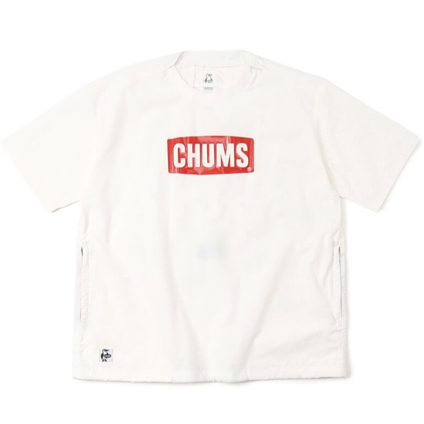 チャムスロゴファンTシャツ CHUMS Logo Fan T-Shirt(Sサイズ/White