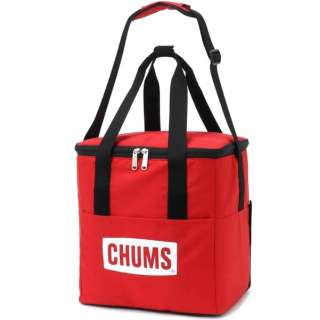 `XS\tgN[[obO CHUMS Logo Soft Cooler Bag(H33XW32XD24cm/Red) CH60-3369