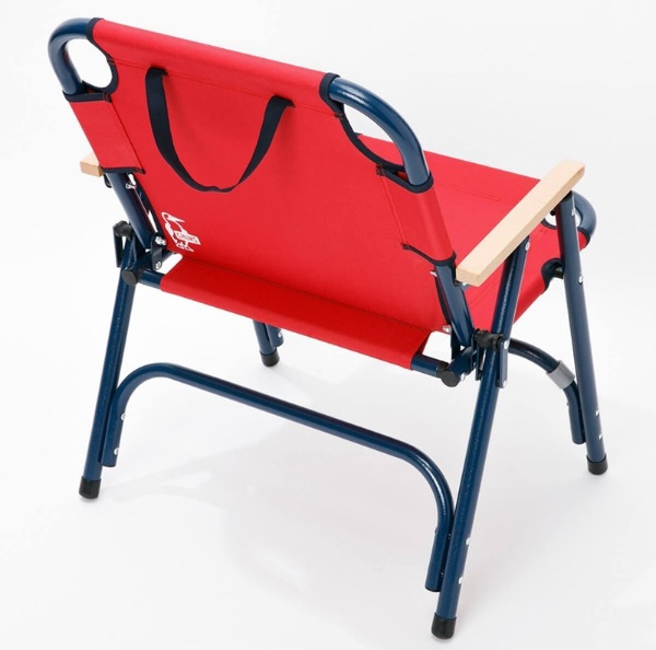 チャムスバックウィズチェア CHUMS Back with Chair(約H73xW58xD40cm/Beige×Red) CH62-1753
