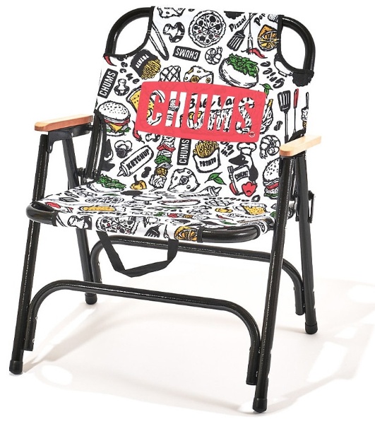 チャムスバックウィズチェア CHUMS Back with Chair(約H73xW58xD40cm/Booby BBQ) CH62-1753