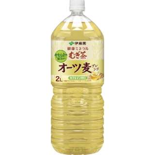 6部健康矿物质mugi茶奥茨麦子混合2000ml[绿茶]